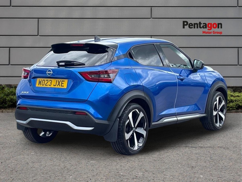 Nissan Juke 1.0 Dig T Tekna Suv Euro 6 Ss WO23JXE Blue #4
