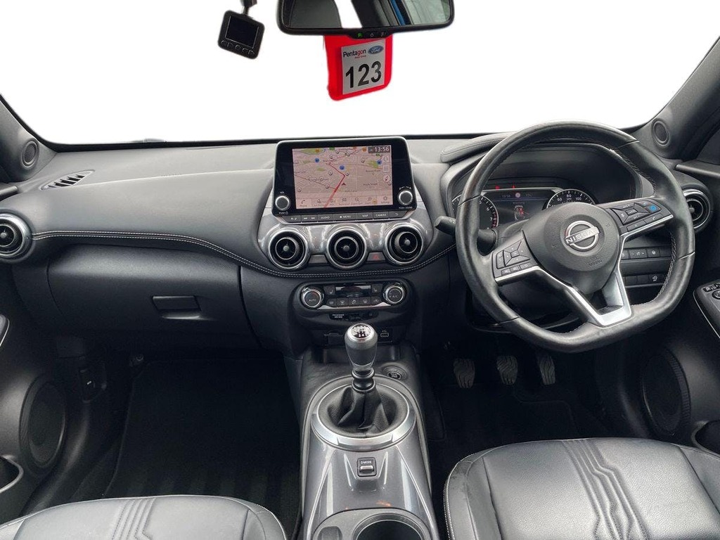 Nissan Juke 1.0 Dig T Tekna Suv Euro 6 Ss WO23JXE Blue #6