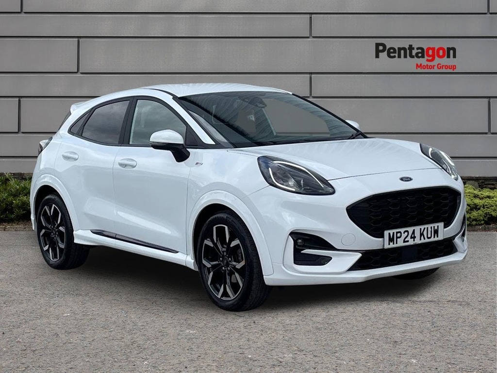 Ford Puma 1.0T Ecoboost Mhev St Line X Suv Hybrid MP24KUW White