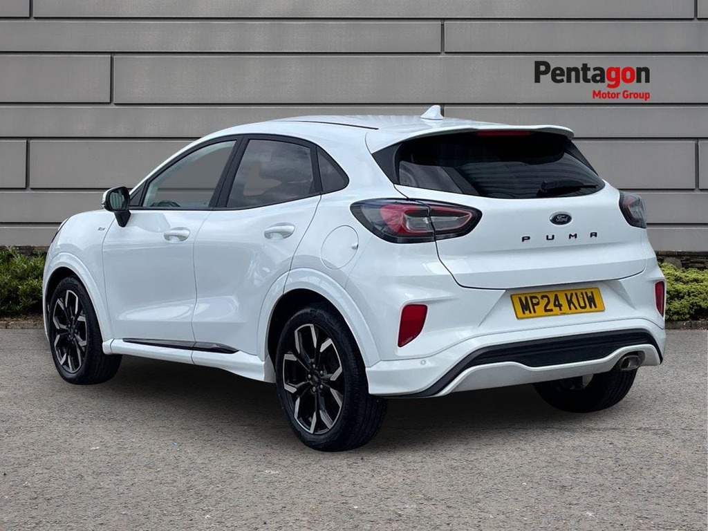 Ford Puma 1.0T Ecoboost Mhev St Line X Suv Hybrid MP24KUW White #2