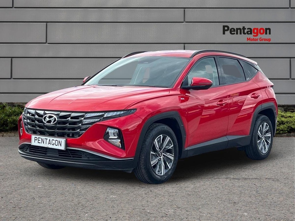 Hyundai Tucson 1.6 T Gdi Mhev Se Connect Suv Hybrid Dc VK23ORT Red #3