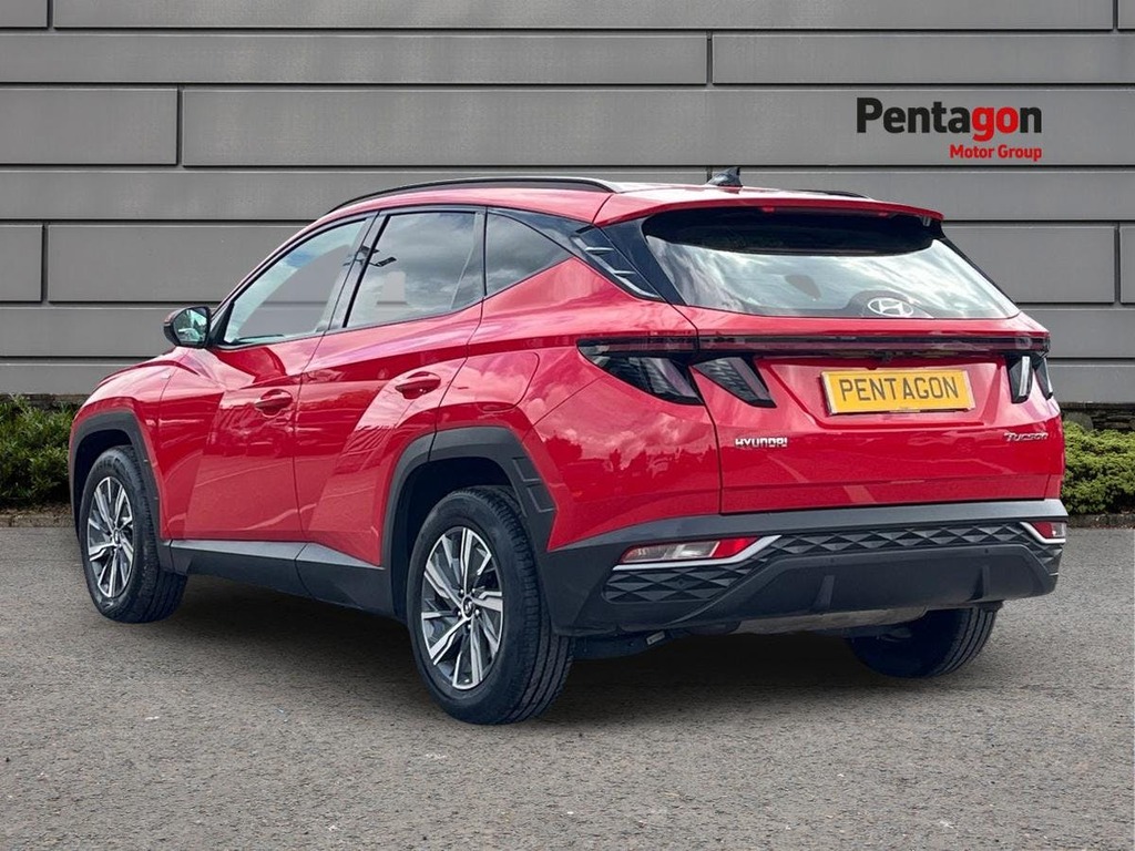 Hyundai Tucson 1.6 T Gdi Mhev Se Connect Suv Hybrid Dc VK23ORT Red #2