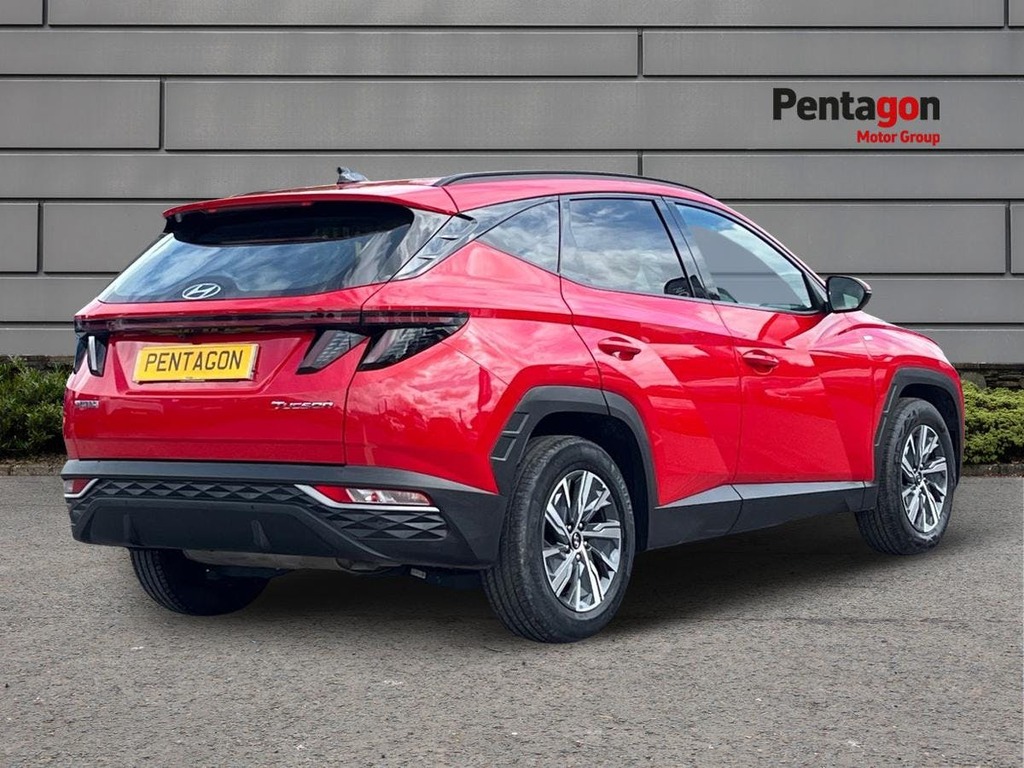 Hyundai Tucson 1.6 T Gdi Mhev Se Connect Suv Hybrid Dc VK23ORT Red #4