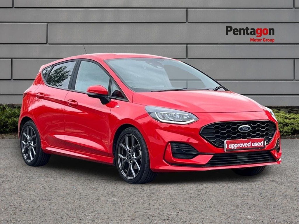 Ford Fiesta 1.0T Ecoboost St Line Hatchback Red