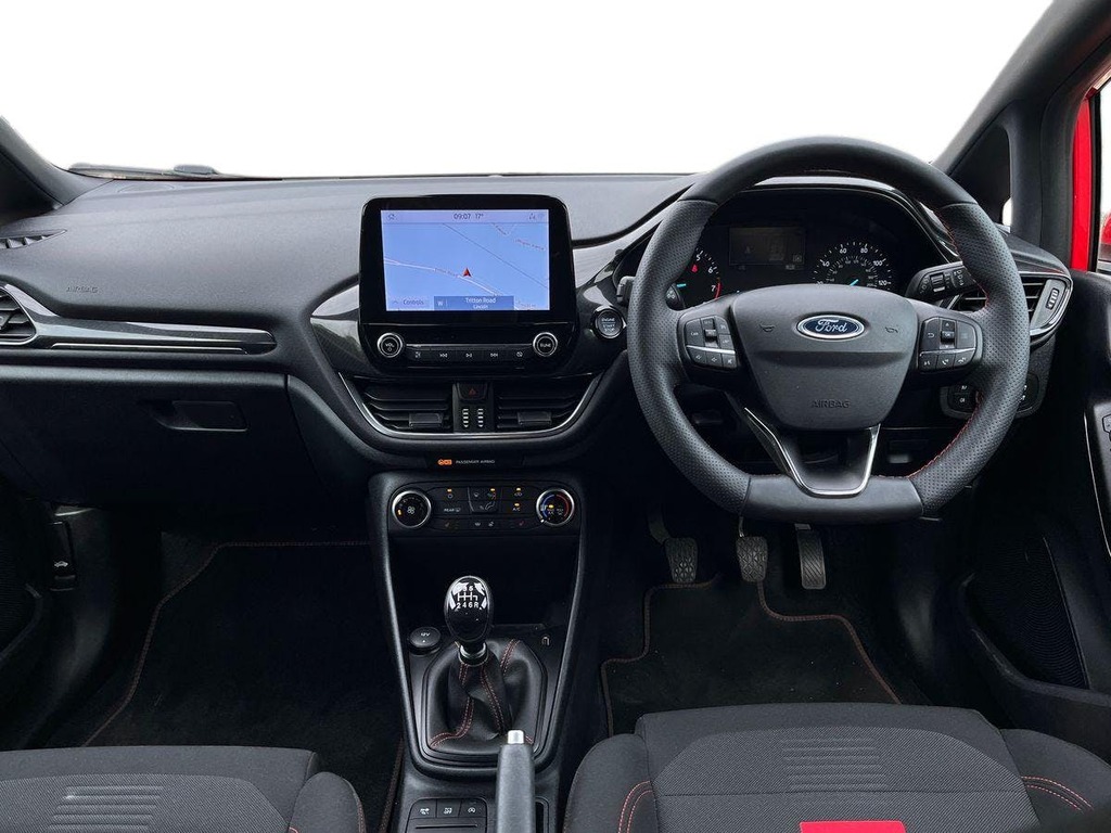 Ford Fiesta 1.0T Ecoboost St Line Hatchback FX73KGY Red #6