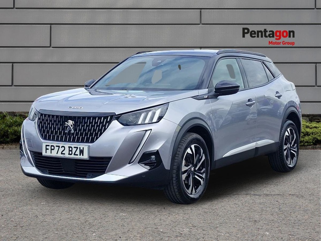Peugeot 2008 1.2 Puretech Gt Suv Euro 6 Ss FP72BZW Grey #3