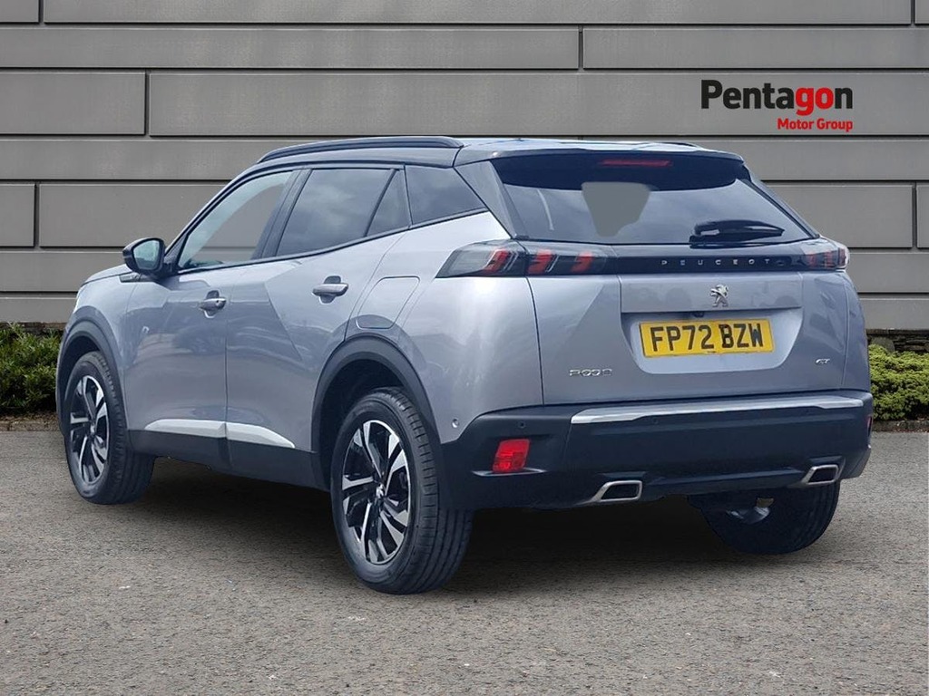 Peugeot 2008 1.2 Puretech Gt Suv Euro 6 Ss FP72BZW Grey #2