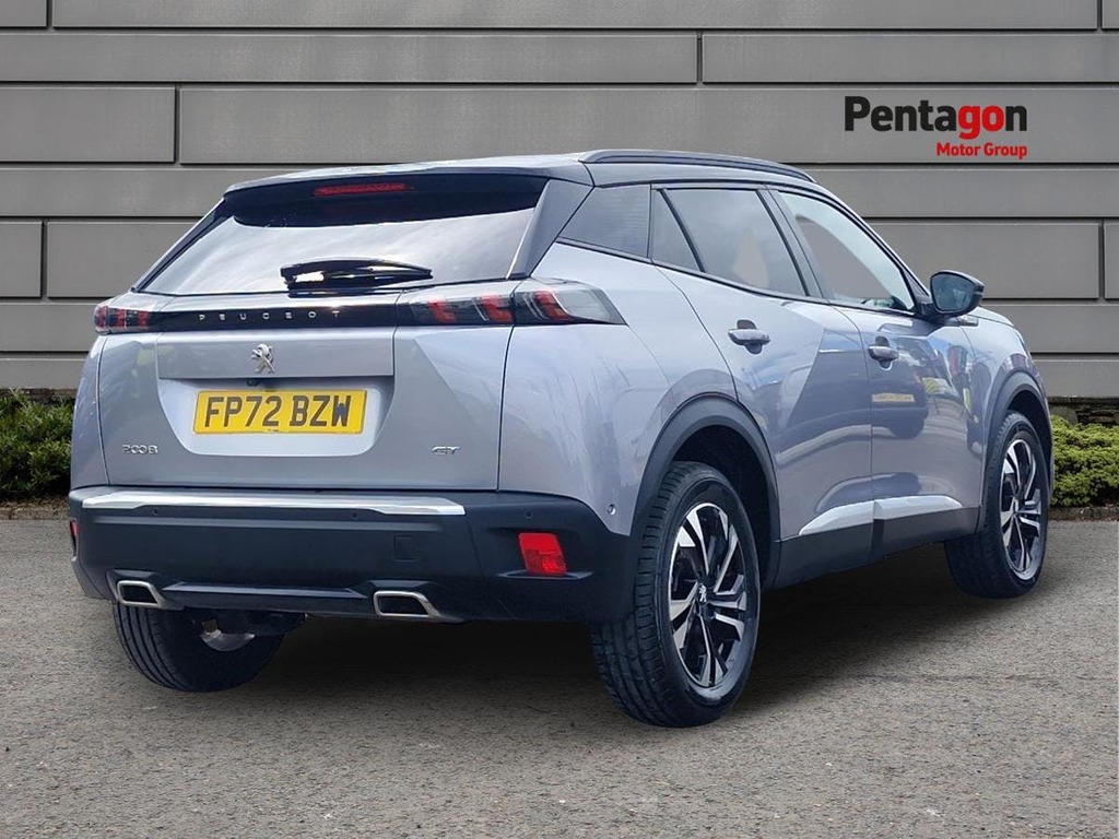 Peugeot 2008 1.2 Puretech Gt Suv Euro 6 Ss FP72BZW Grey #4