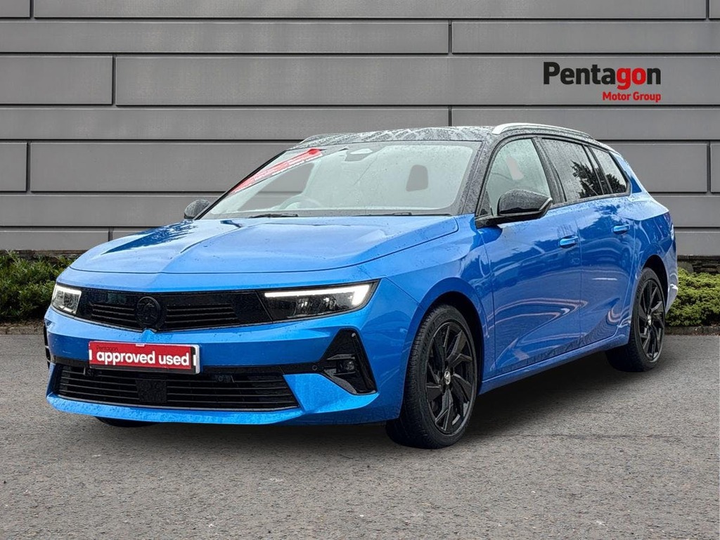 Vauxhall Astra 1.2 Turbo Gs Sports Tourer Euro AP23XLN Blue #3