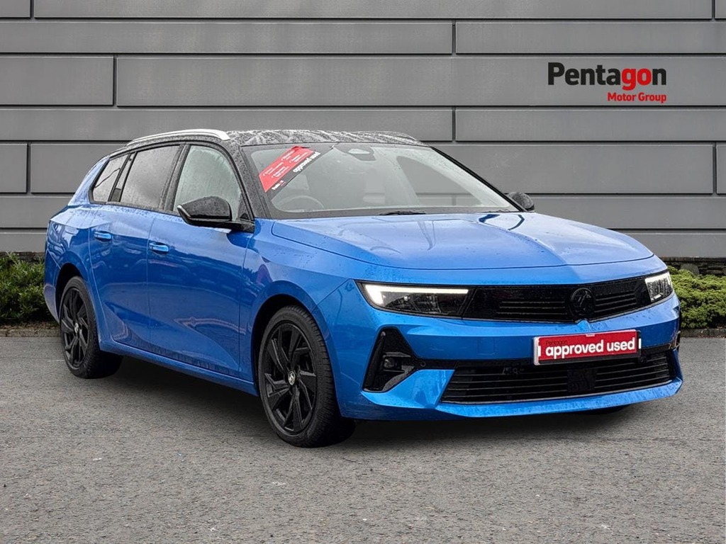 Vauxhall Astra 1.2 Turbo Gs Sports Tourer Euro AP23XLN Blue