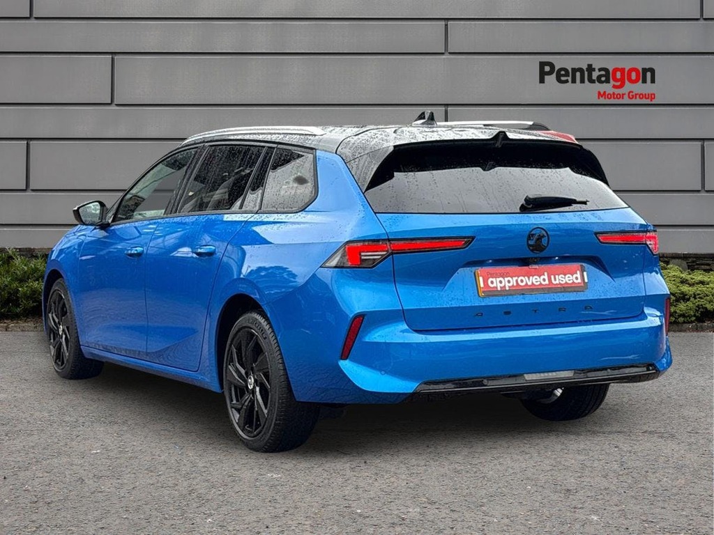 Vauxhall Astra 1.2 Turbo Gs Sports Tourer Euro AP23XLN Blue #2