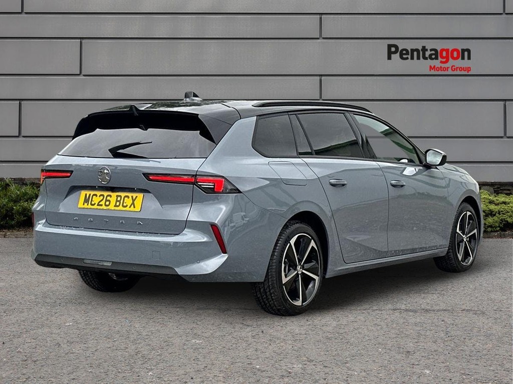 Vauxhall Astra 1.2 Turbo Griffin Sports Tourer MC26BCX Grey #4