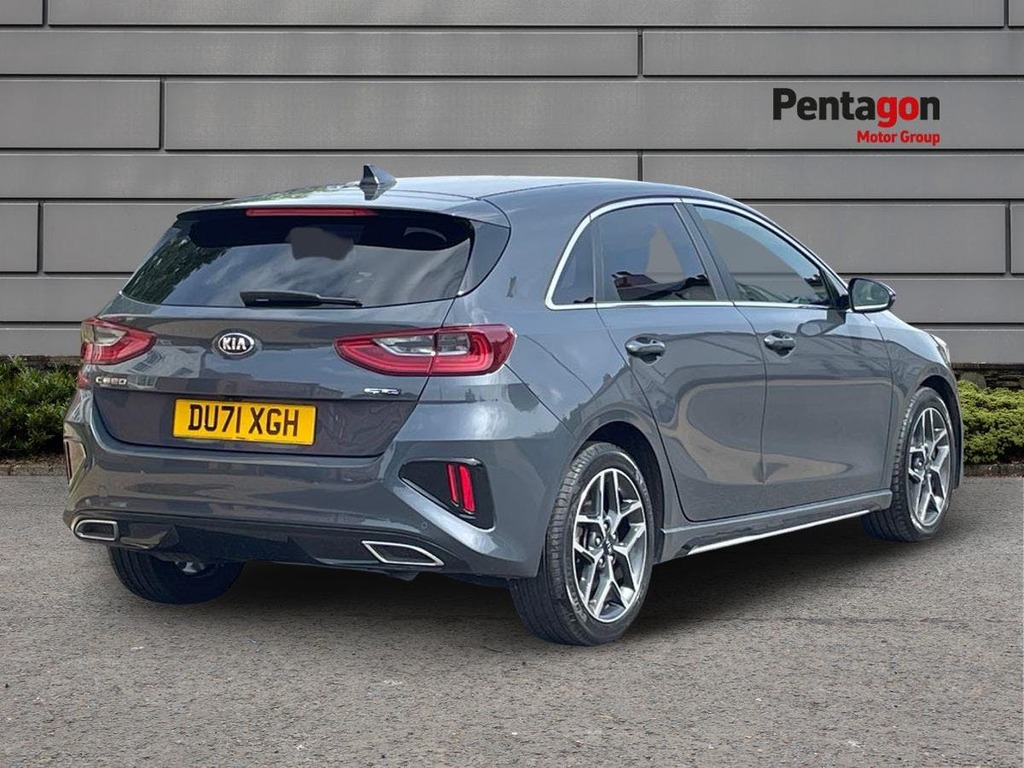 Kia Ceed 1.6 Crdi Mhev Gt Line Hatchback Hybrid Grey #4