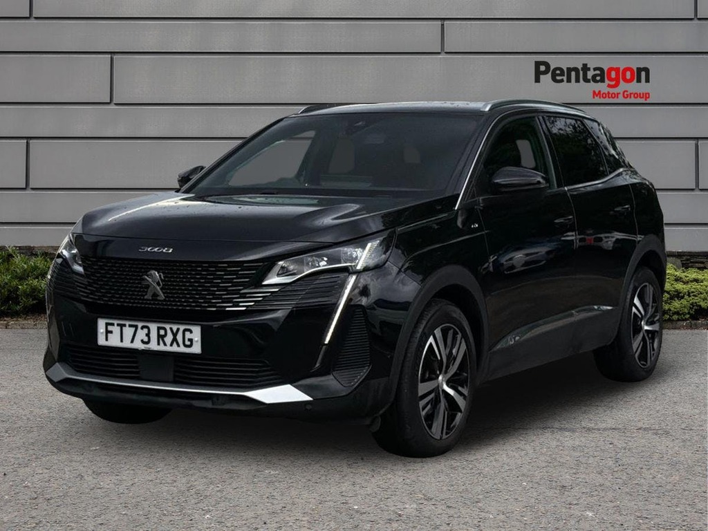 Peugeot 3008 1.2 Puretech Gt Suv Eat Euro 6 Ss 1 FT73RXG Black #3