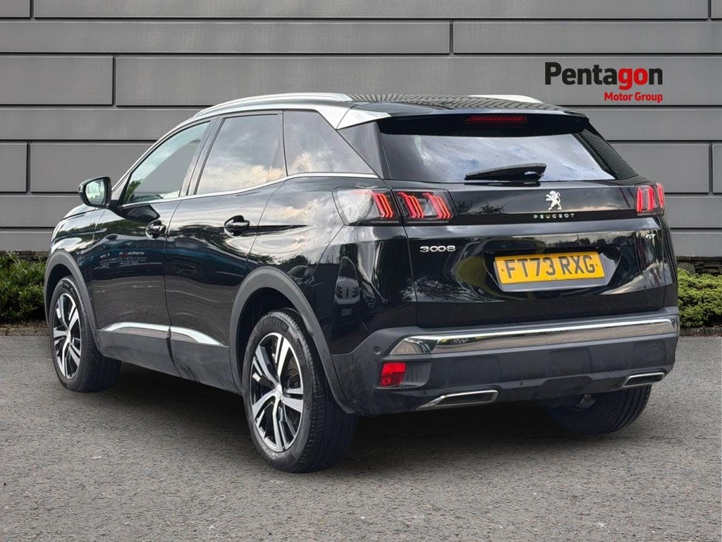 Peugeot 3008 1.2 Puretech Gt Suv Eat Euro 6 Ss 1 FT73RXG Black #2