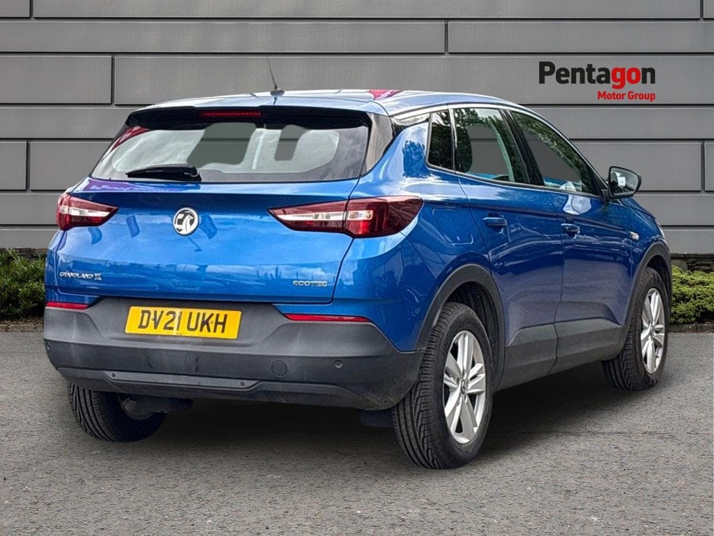 Vauxhall Grandland X 1.2 Turbo Se Premium Suv Euro 6 DV21UKH Blue #4