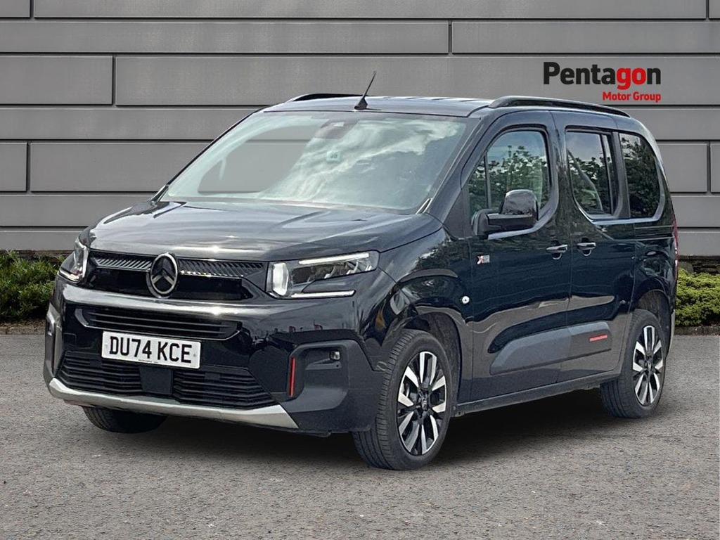 Citroen e-Berlingo 52Kwh Max M Mpv 7.4Kw Charger Black #3