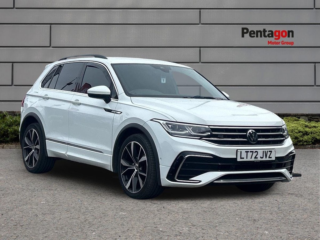 Volkswagen Tiguan 1.5 Tsi R Line Suv Dsg Euro 6 Ss 15 LT72JVZ White
