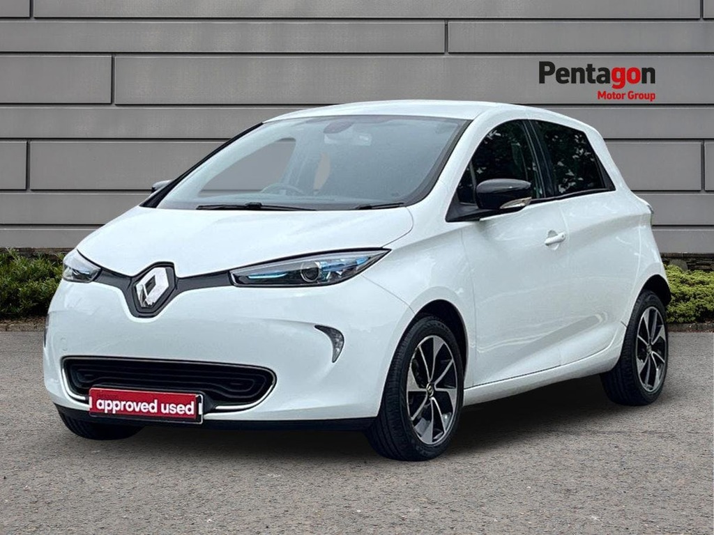 Renault Zoe R110 41Kwh Dynamique Nav Hatchback Au White #3