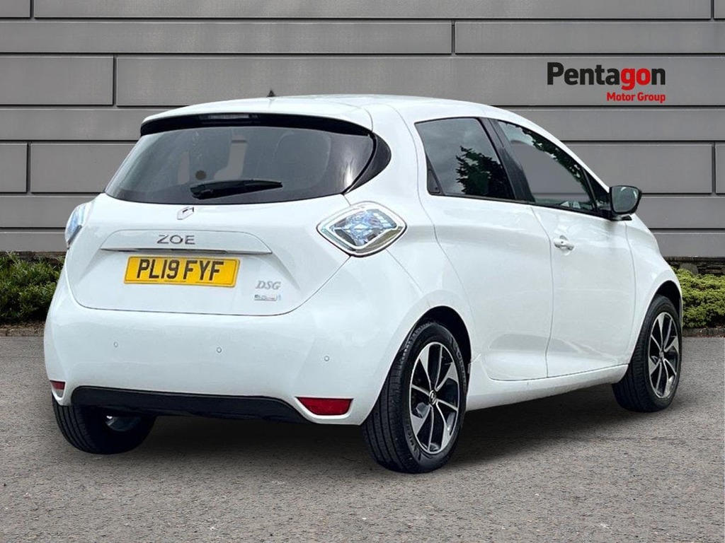 Renault Zoe R110 41Kwh Dynamique Nav Hatchback Au White #4