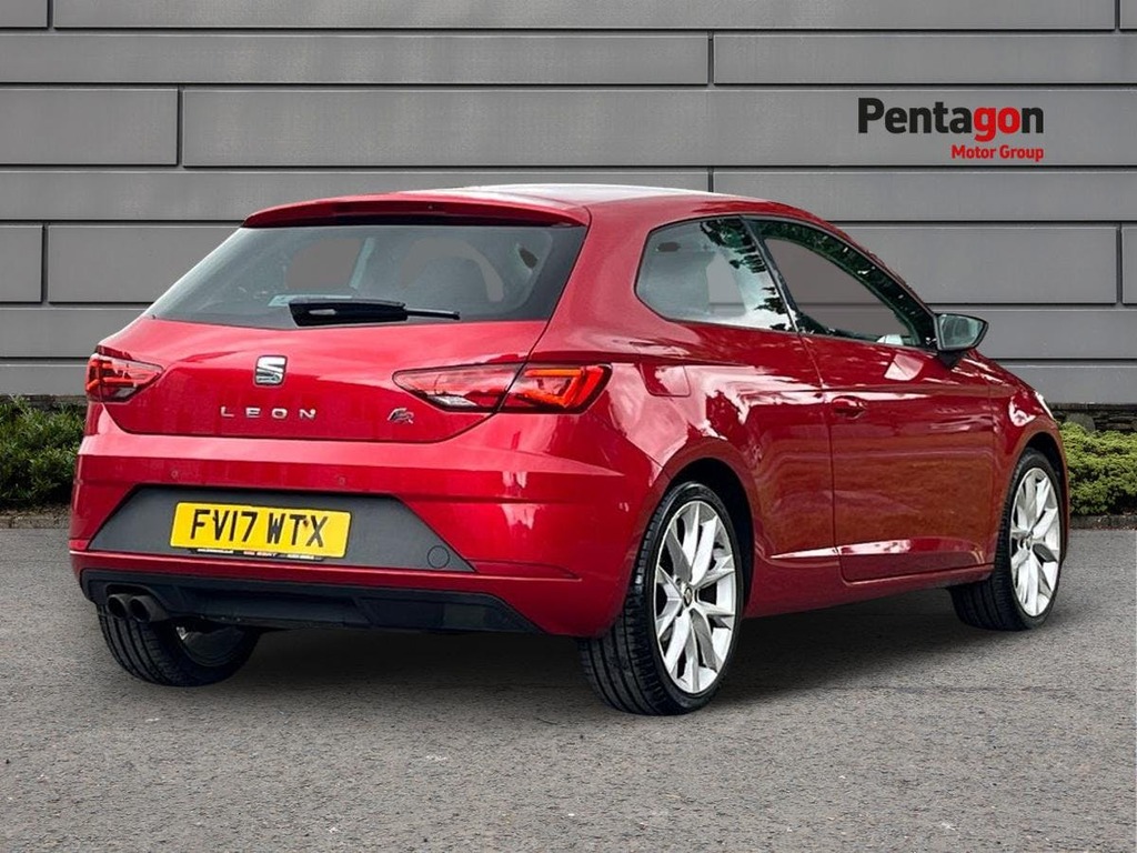 Seat Leon 1.4 Ecotsi Fr Technology Sport Coupe Ma FV17WTX Red #4