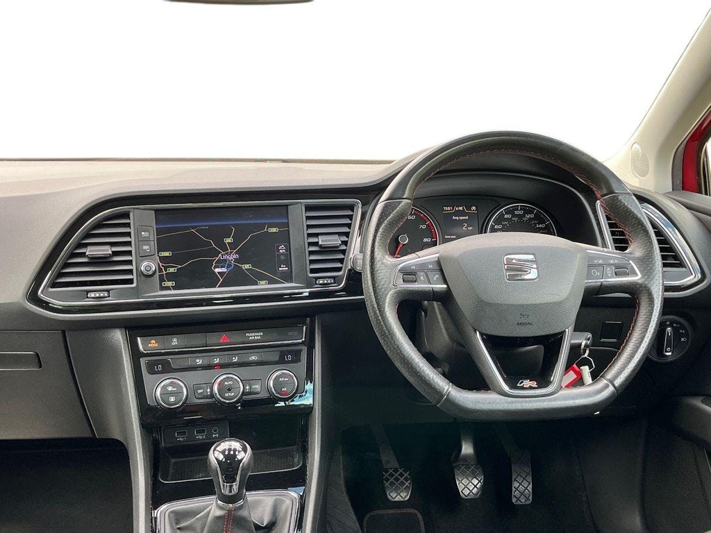 Seat Leon 1.4 Ecotsi Fr Technology Sport Coupe Ma FV17WTX Red #6