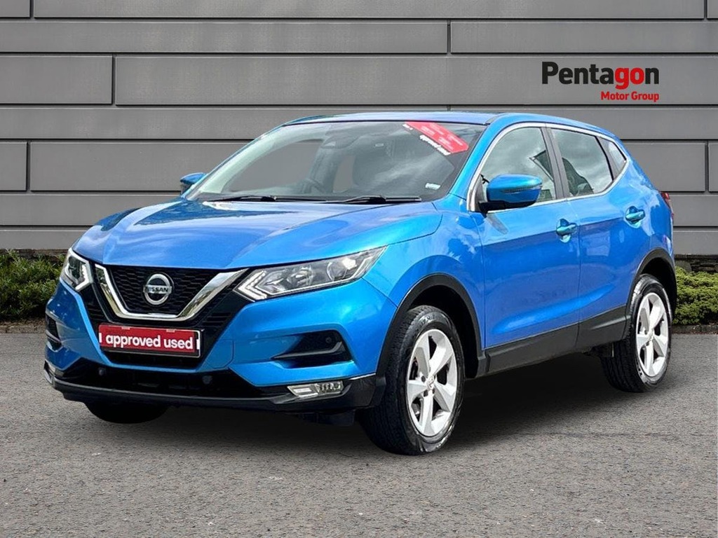 Nissan Qashqai 1.3 Dig T Acenta Premium Suv Eur VK19PRV Blue #3
