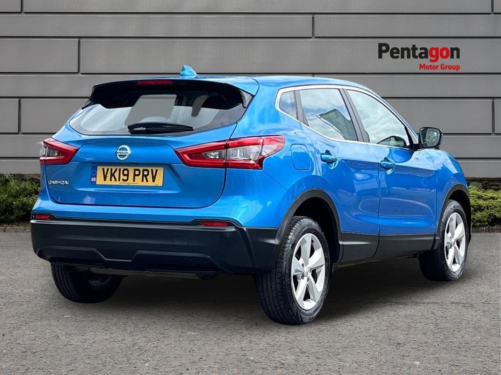 Nissan Qashqai 1.3 Dig T Acenta Premium Suv Eur VK19PRV Blue #4