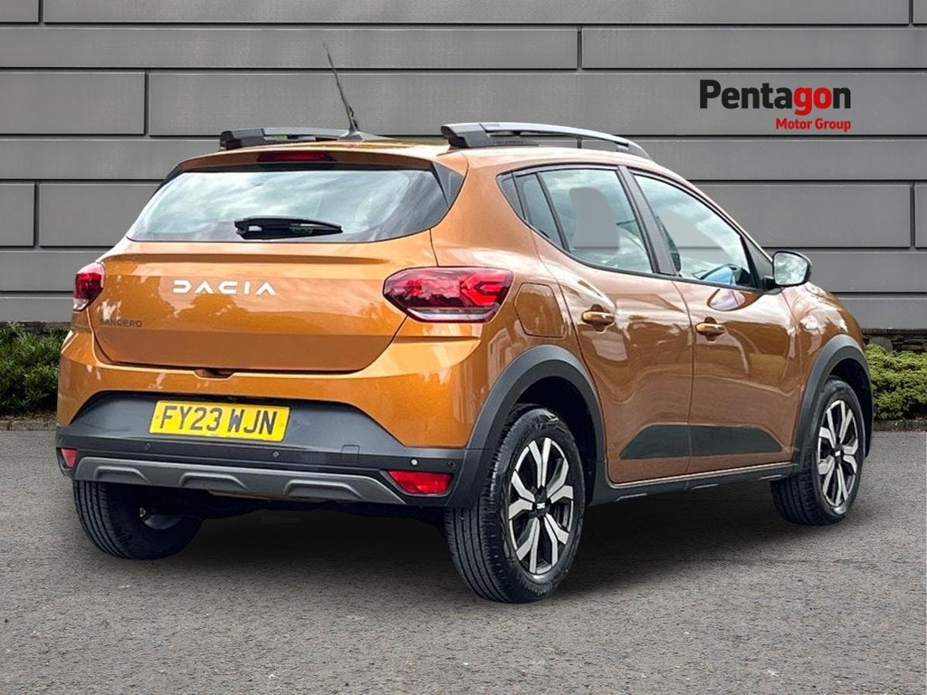 Dacia Sandero Stepway 1.0 Tce Journey Hatchback Cvt Euro 6 S FY23WJN Orange #4