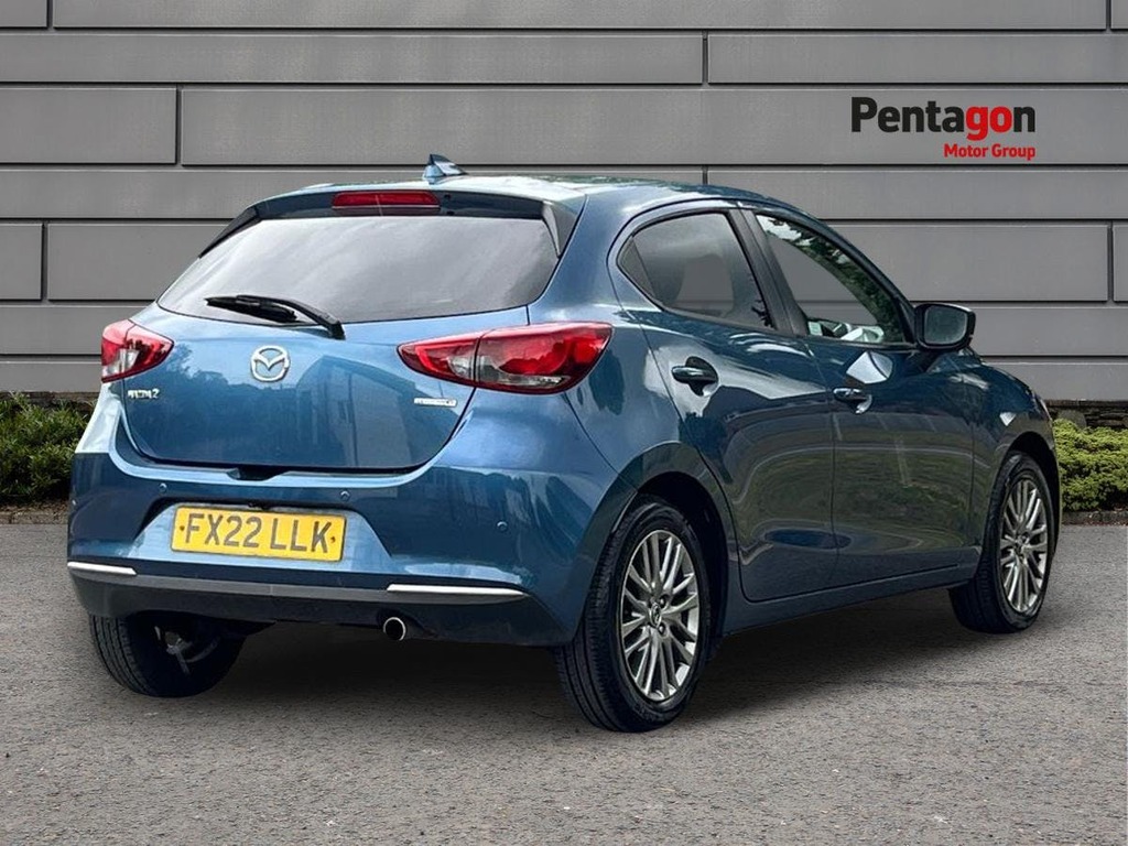 Mazda 2 1.5 Skyactiv G Gt Sport Hatchback FX22LLK Blue #4