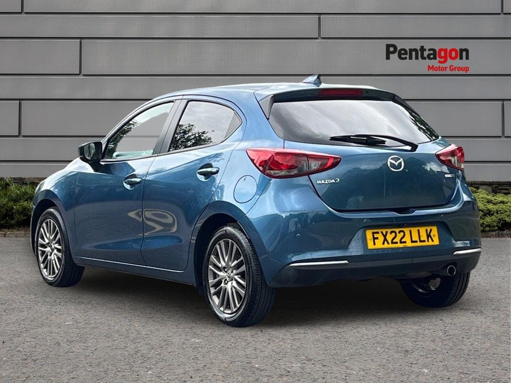 Mazda 2 1.5 Skyactiv G Gt Sport Hatchback FX22LLK Blue #2