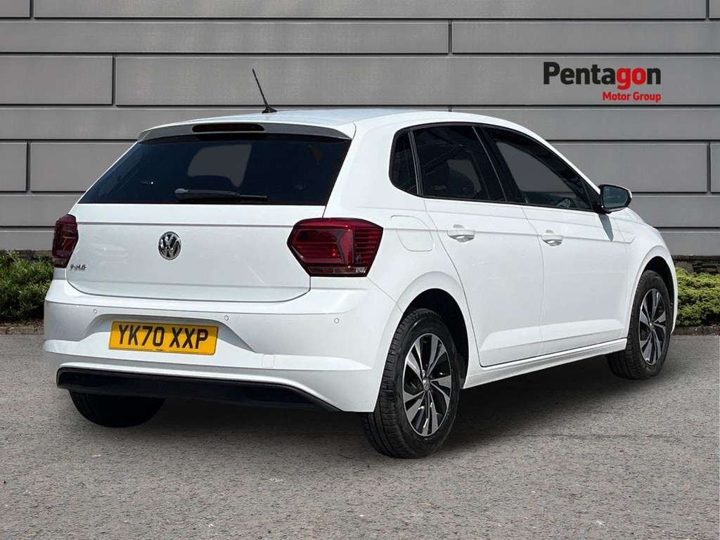 Volkswagen Polo 1.0 Tsi Match Hatchback Euro 6 YK70XXP White #4