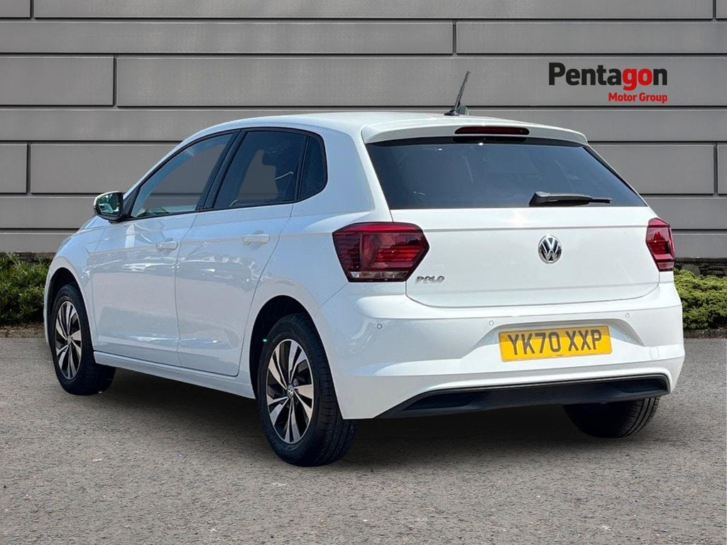 Volkswagen Polo 1.0 Tsi Match Hatchback Euro 6 YK70XXP White #2