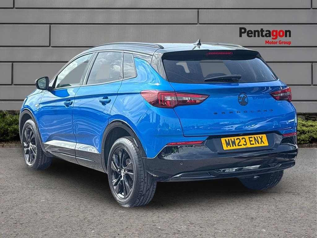 Vauxhall Grandland 1.2 Turbo Gs Suv Euro 6 Ss 1 MW23ENX Blue #2