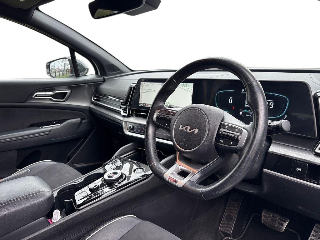Kia Sportage 1.6 T Gdi Mhev Gt Line Suv Hybrid Dct E MM23YXK White #5