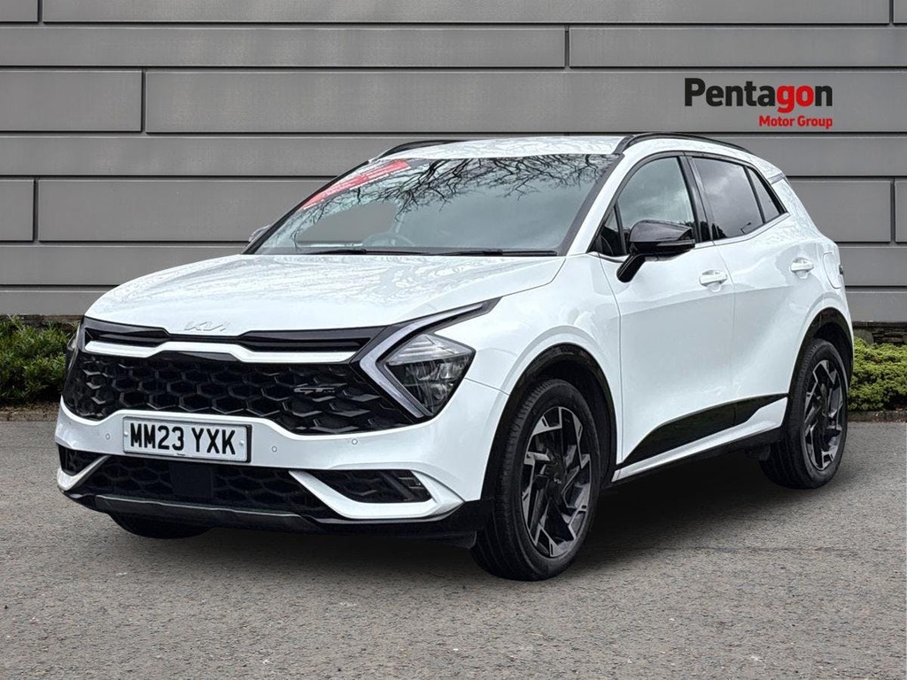 Kia Sportage 1.6 T Gdi Mhev Gt Line Suv Hybrid Dct E MM23YXK White #3