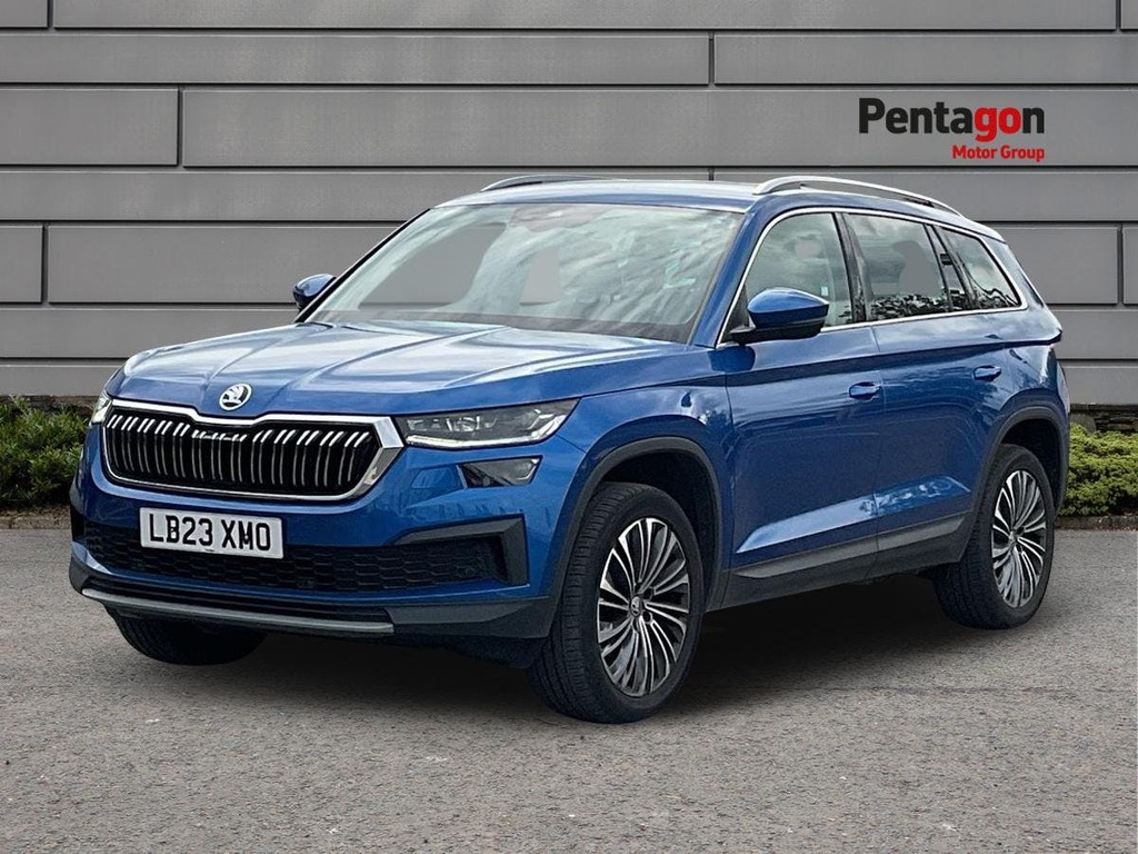 Skoda Kodiaq 1.5 Tsi Act Se L Executive Suv Dsg Euro LB23XMO Blue #3