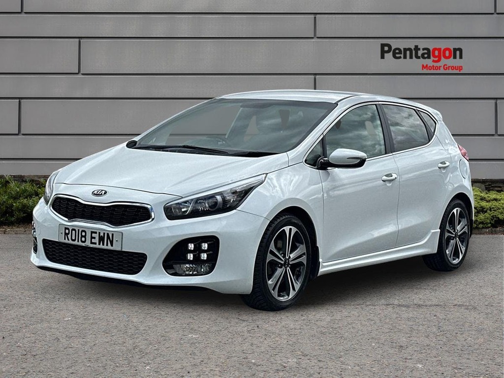 Kia Ceed 1.6 Crdi Gt Line Hatchback Euro White #3
