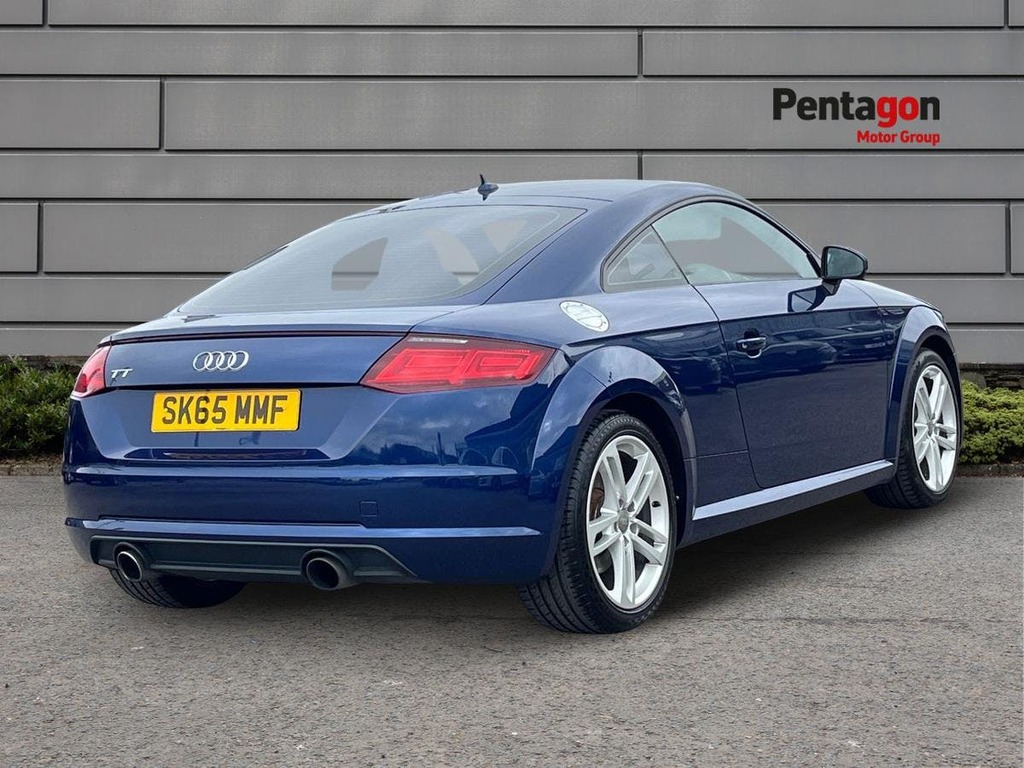 Audi TT 2.0 Tfsi Sport Coupe Euro 6 Ss SK65MMF Blue #4
