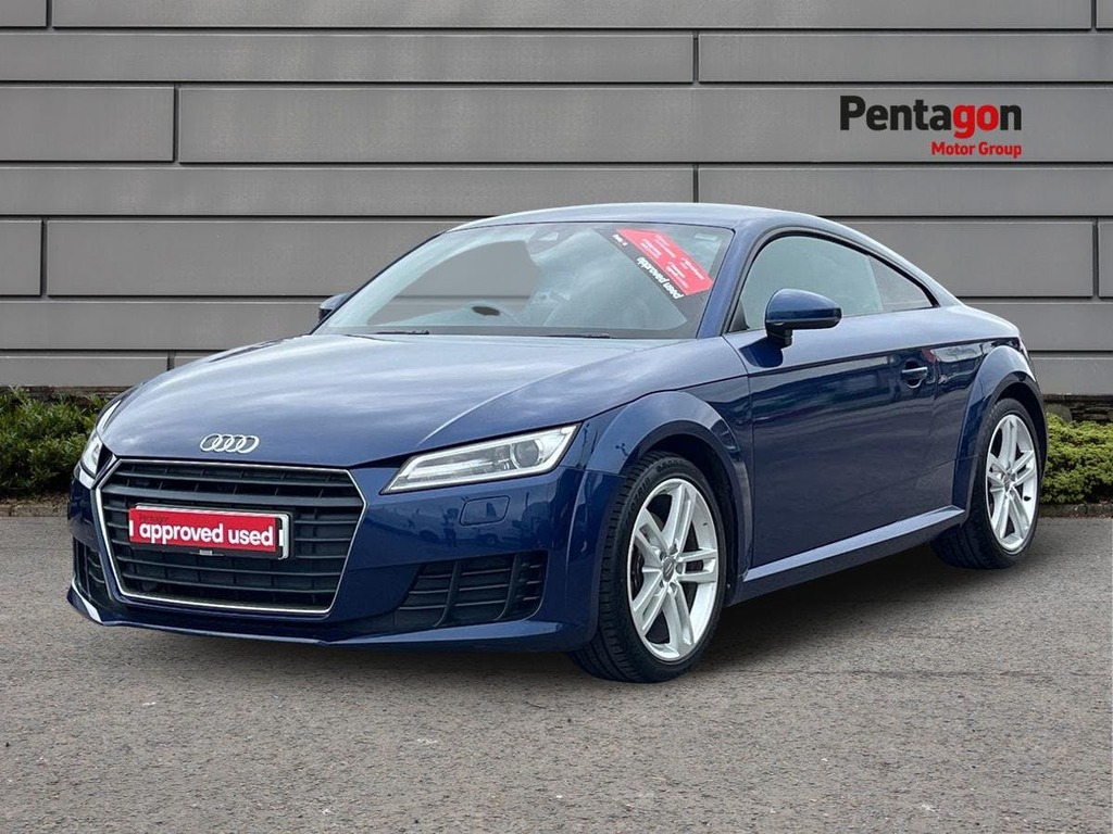Audi TT 2.0 Tfsi Sport Coupe Euro 6 Ss SK65MMF Blue #3