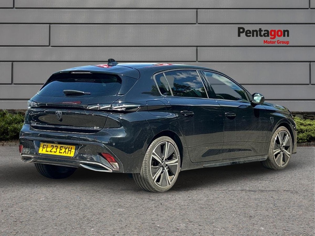 Peugeot 308 1.2 Puretech Gt Hatchback Eat Euro 6 S FL23EXH Black #4