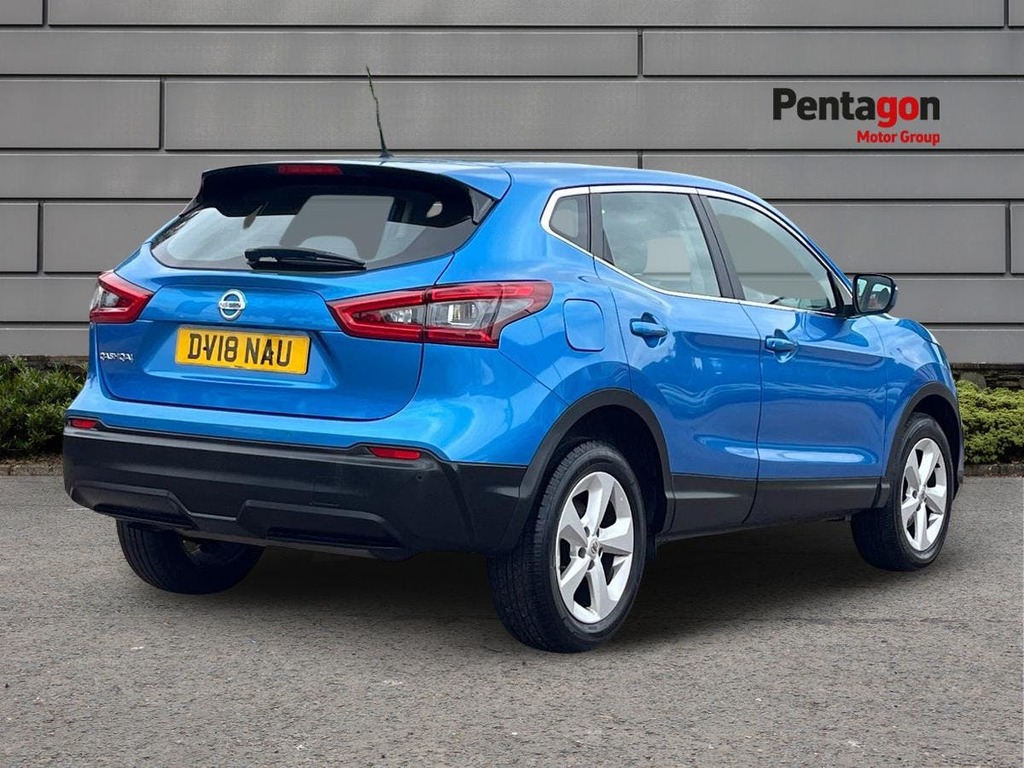 Nissan Qashqai 1.2 Dig T Acenta Suv Euro 6 Ss DV18NAU Blue #4