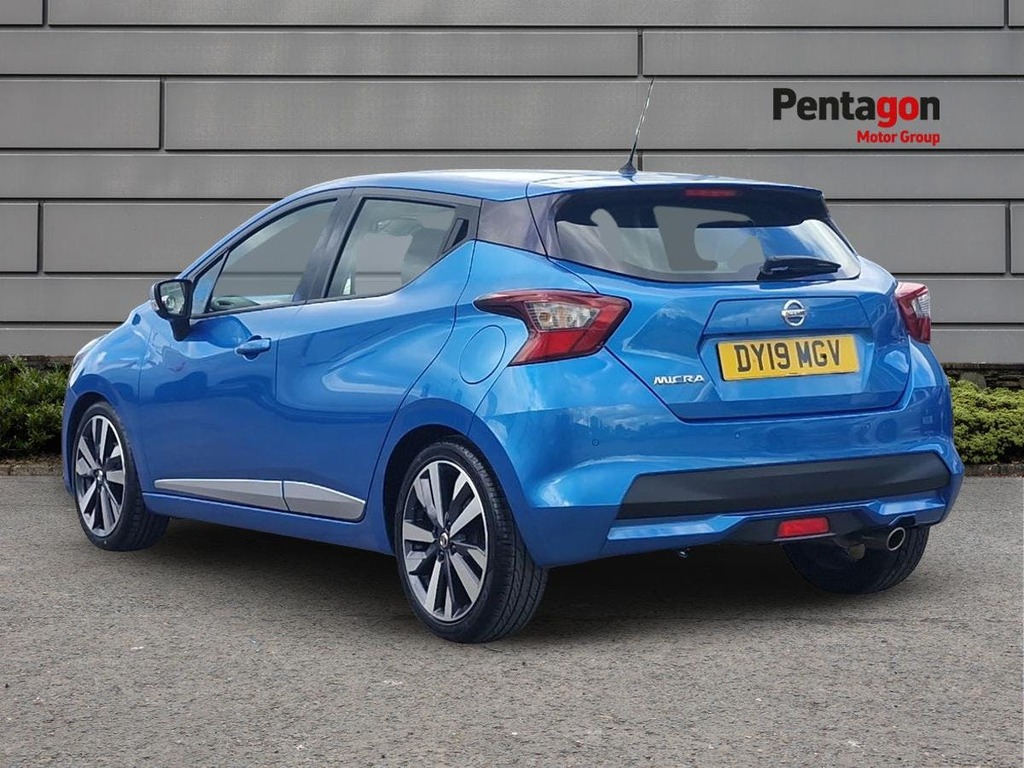 Nissan Micra 1.0 Dig T Acenta Hatchback Euro Blue #2