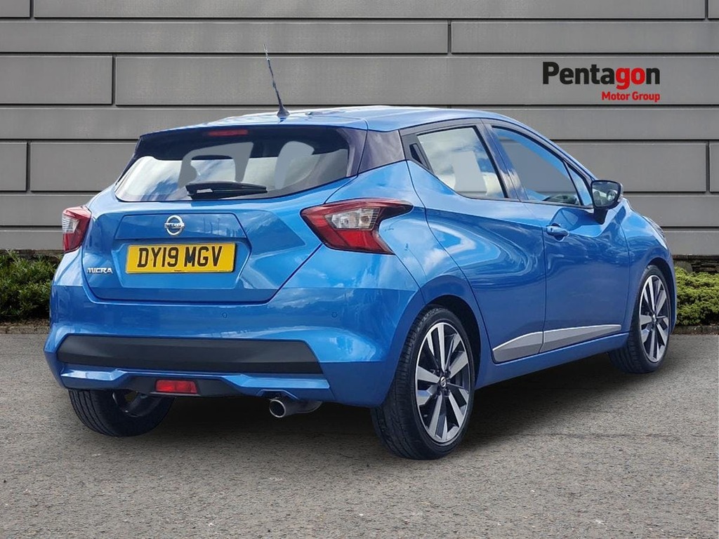 Nissan Micra 1.0 Dig T Acenta Hatchback Euro Blue #4