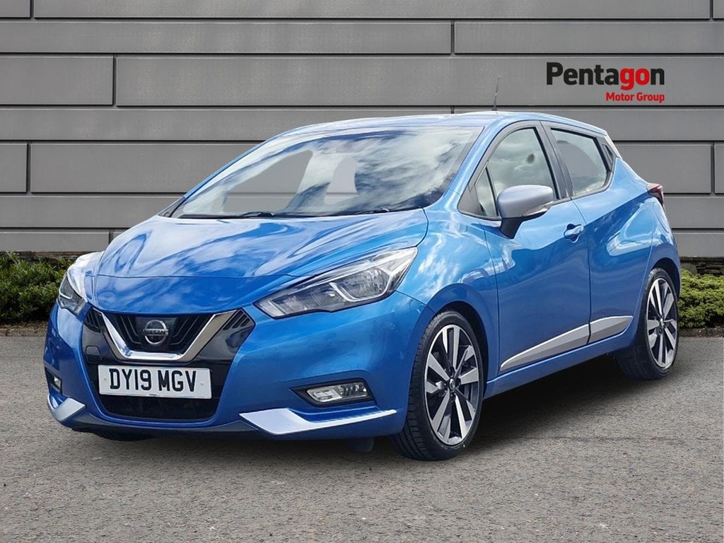 Nissan Micra 1.0 Dig T Acenta Hatchback Euro Blue #3