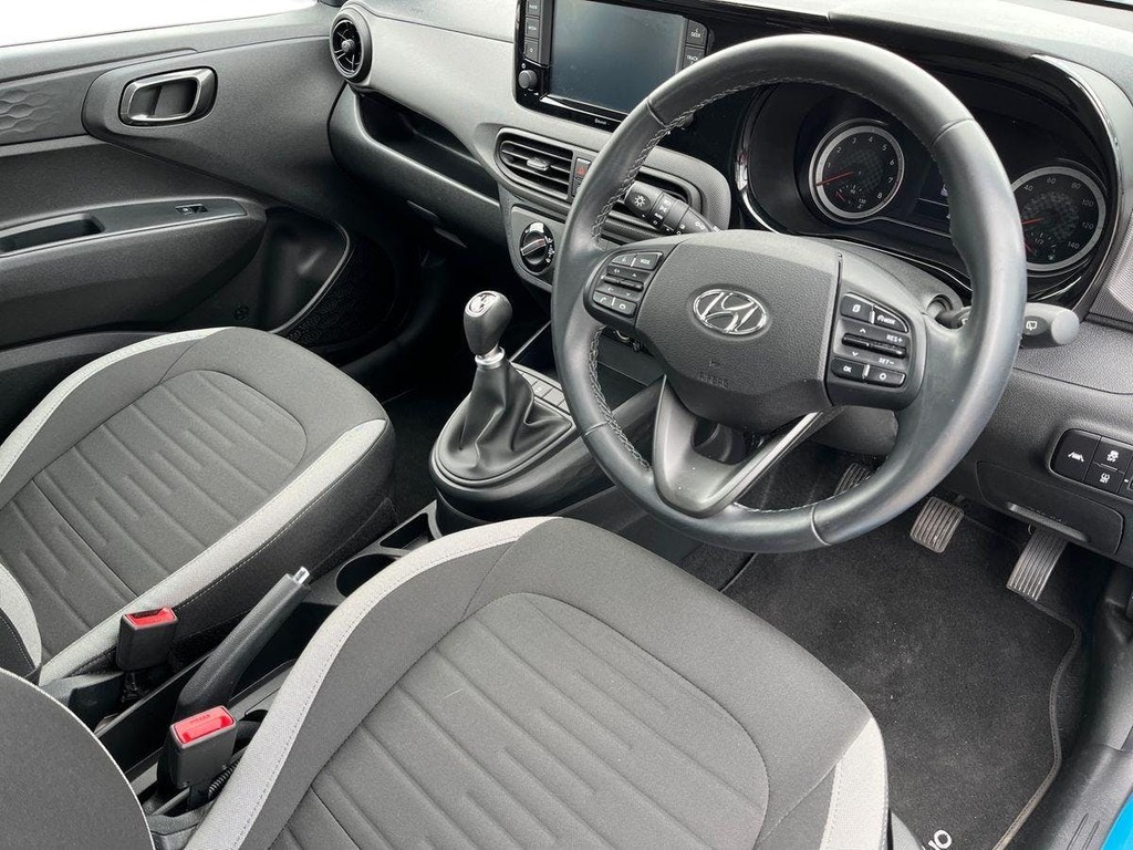 Hyundai I10 1.0 Se Connect Hatchback Euro 6 Blue #5
