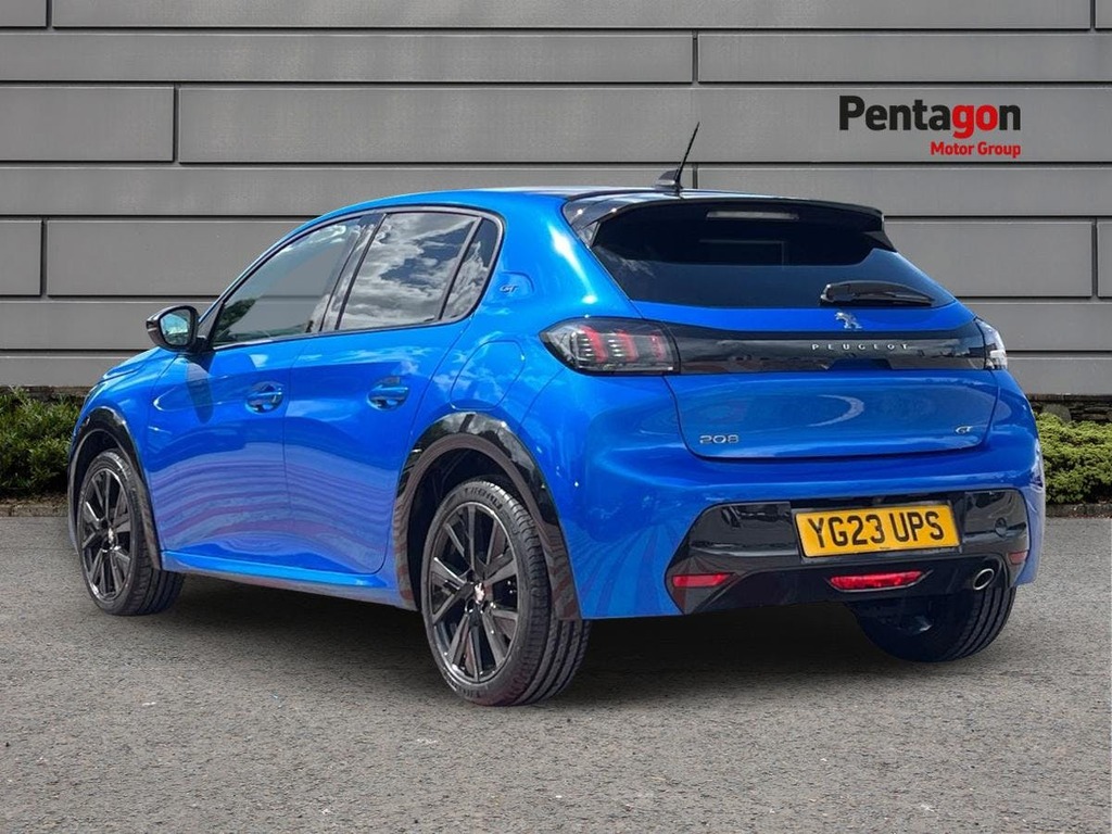 Peugeot 208 1.2 Puretech Gt Hatchback Euro 6 YG23UPS Blue #2