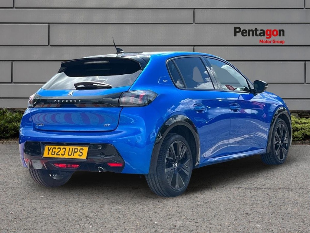 Peugeot 208 1.2 Puretech Gt Hatchback Euro 6 YG23UPS Blue #4
