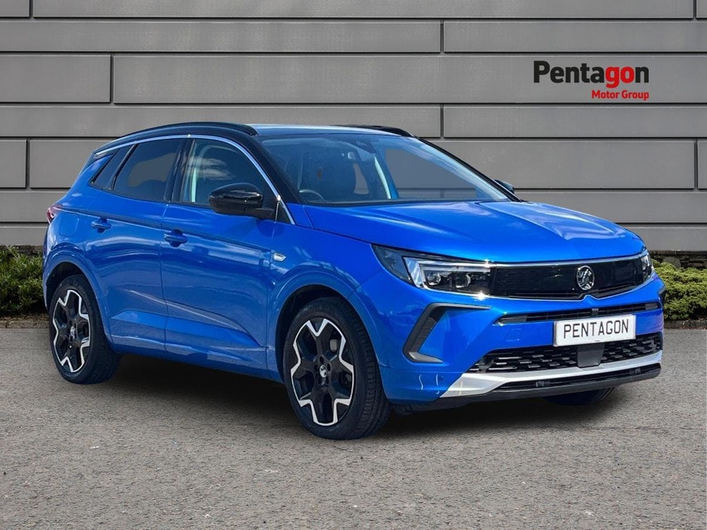 Vauxhall Grandland 1.2 Turbo Elite Suv Euro 6 Ss LR72JDX Blue