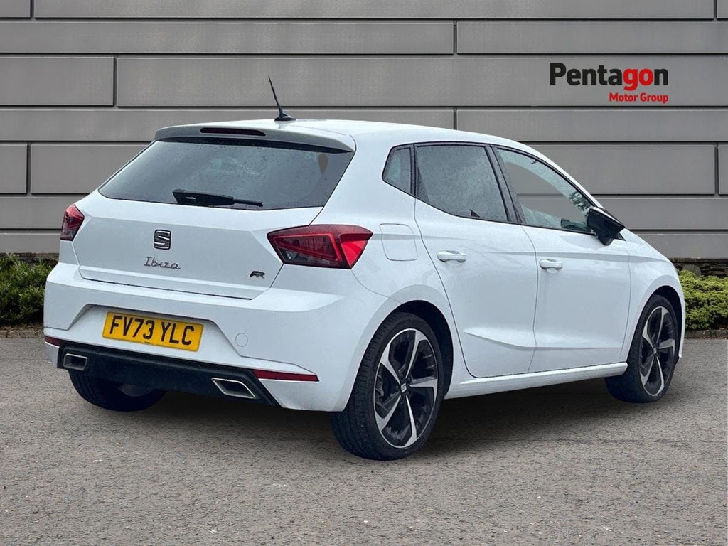 Seat Ibiza 1.0 Tsi Fr Sport Hatchback Dsg Euro 6 FV73YLC White #4